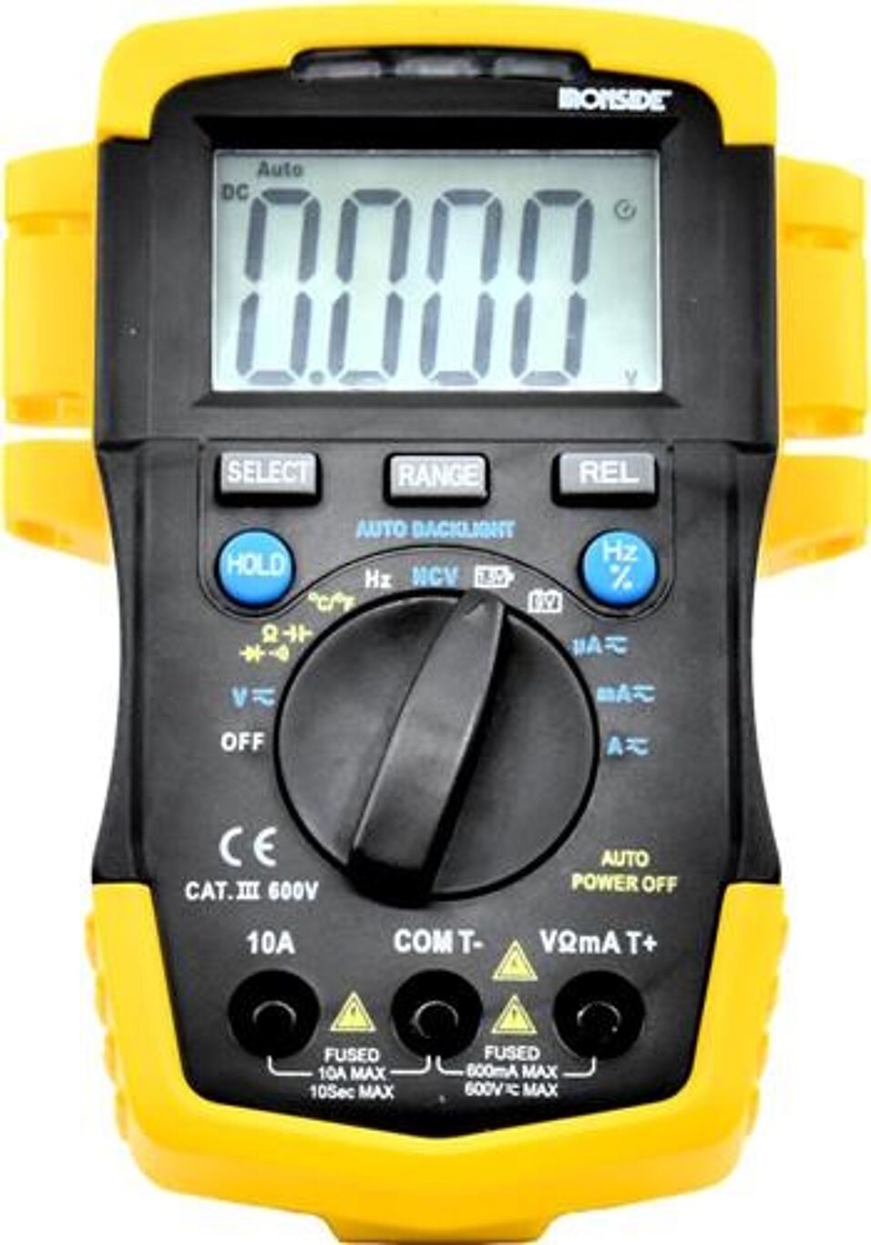 Product afbeelding Ironside digitale multimeter Mini Non Contact CAT III 600V 