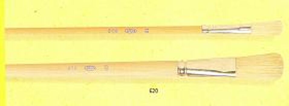 Product afbeelding Lyonpenseel plat ongelakt   620- 6