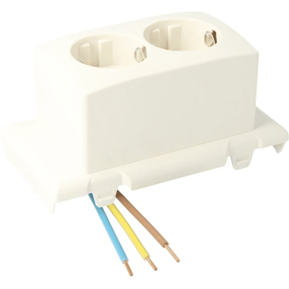 Product afbeelding Attema stopcontact dubbel   BK1619