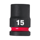 Milwaukee krachtdop shockwave 1/2" 15 x 38mm
