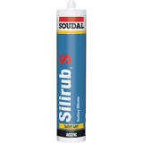Soudal siliconenkit Silirub S bruin 310 ml