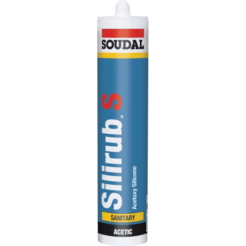 Product afbeelding Soudal siliconenkit Silirub S bruin 310 ml
