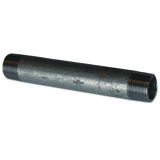 Pijpnippel nr.23 verzinkt 1/2" x 150 mm
