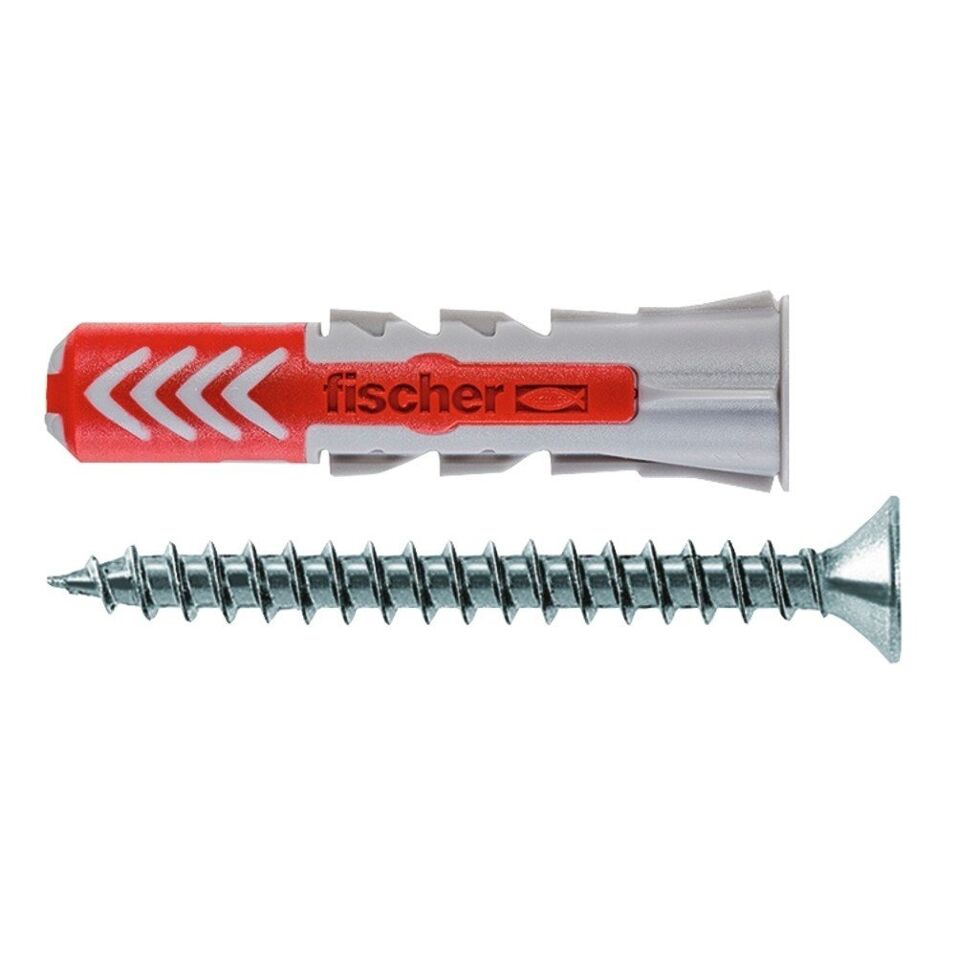 Product afbeelding Fischer duopower plug + schroef   8 x 40 S