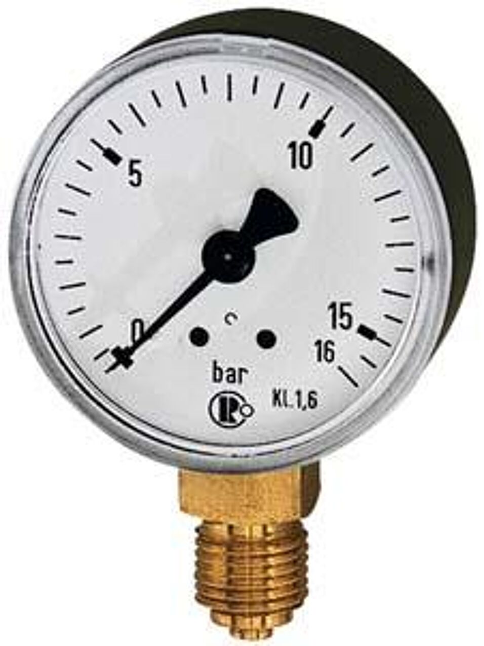 Product afbeelding Riegler Manometer D 63mm 0-10 bar G1/4