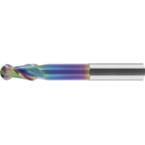 Format Radiusfrees VHM 5,0mm Z2 middel HA TA-C  GT
