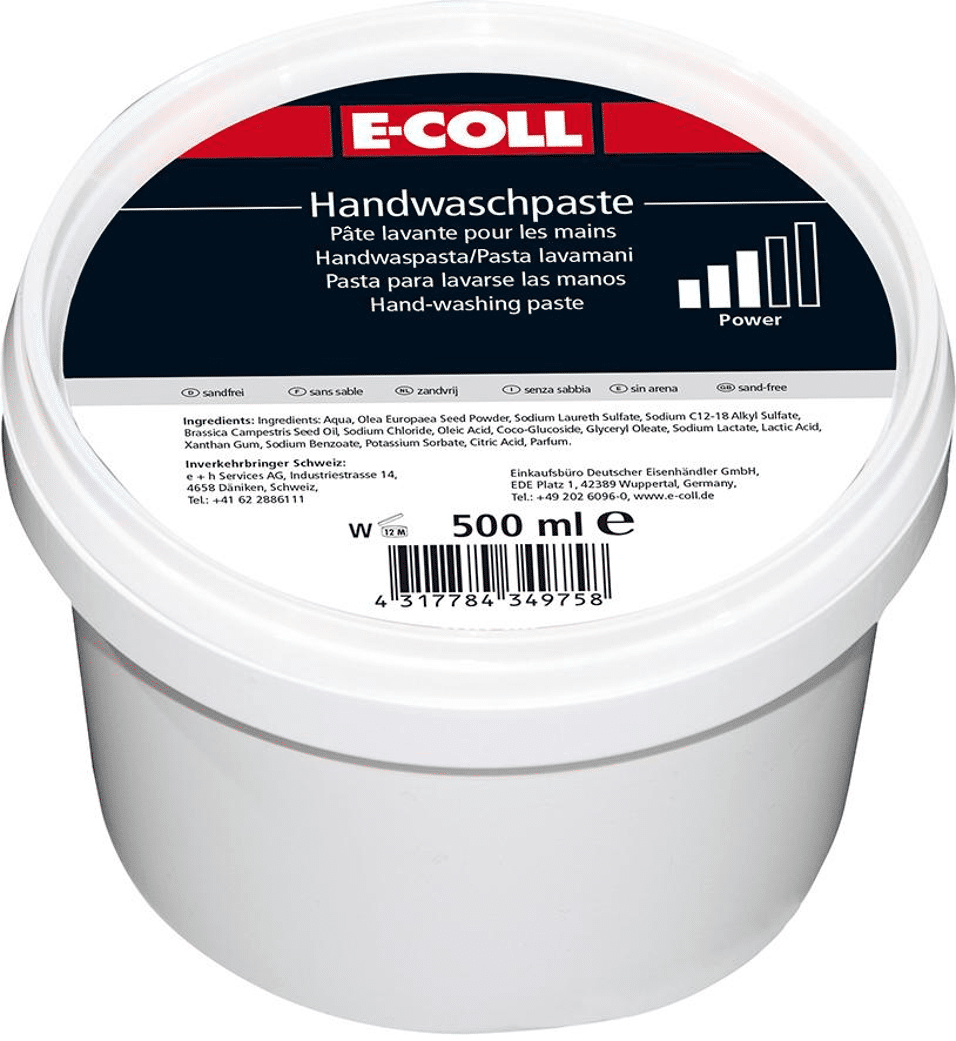 Product afbeelding E-coll handreiniger pasta 500 ml