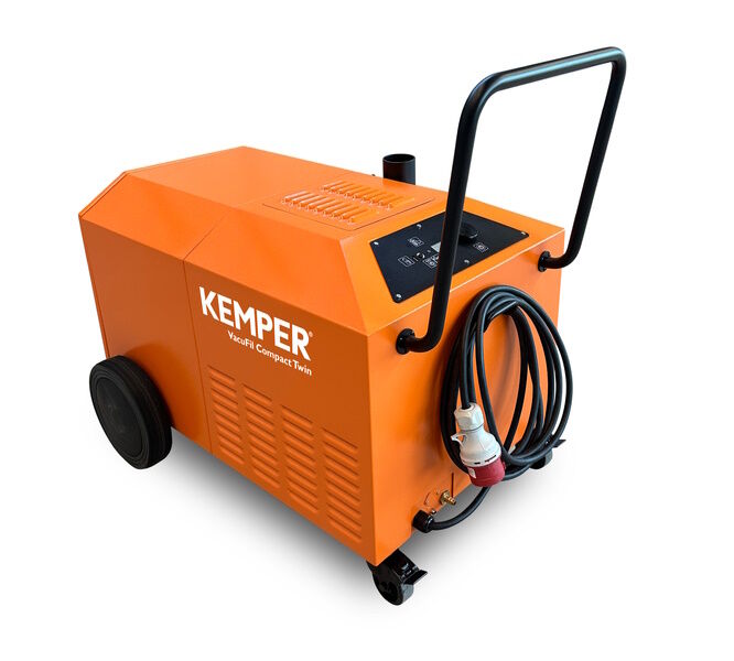 Kemper toortsafzuiging Vacufil Compact Twin 400v met volumestoomregeling