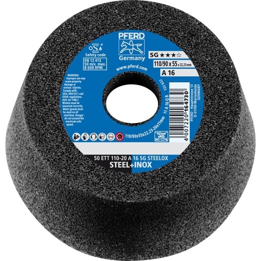 Pferd Komslijpsteen- 50 ETT 110-20 A 16 SG STEELOX