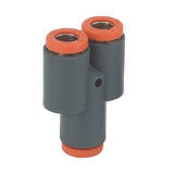 M.w. y-koppeling      rl23-12 x10 mm