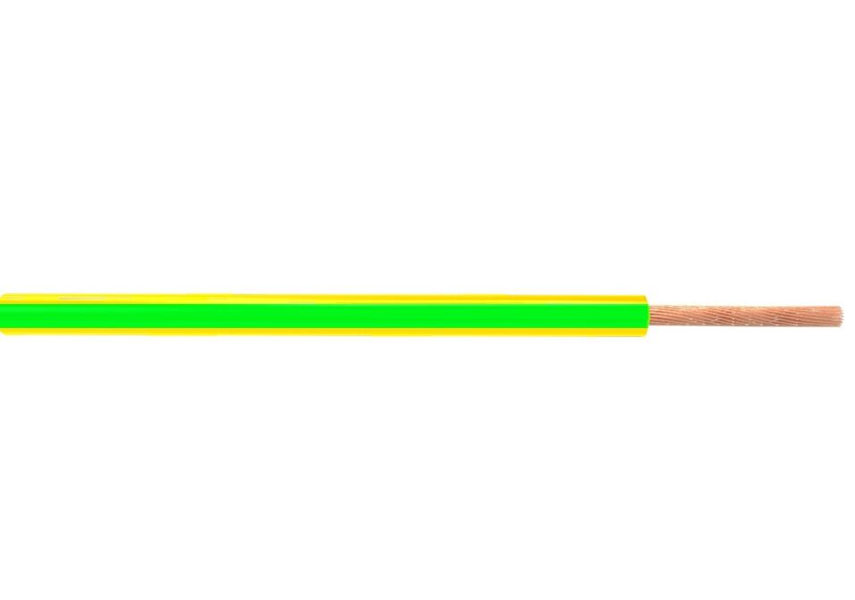 Product afbeelding Montagesnoer PVC H07V-K geel/groen 6mm