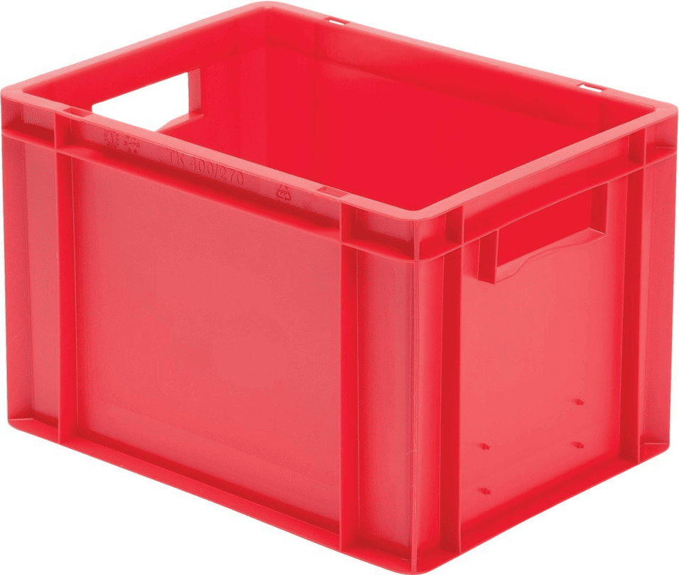 Product afbeelding LaKaPe stapelbare transportbak TK 400 x 270 mm rood