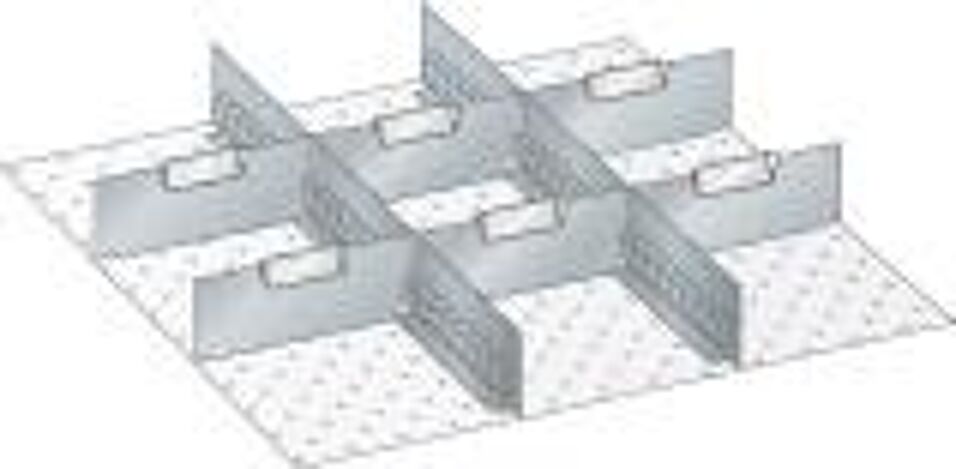 Product afbeelding Tussenschotten FH100 2x27E/6x9E
