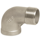 Knie 90gr. nr.92 RVS 316 3/4"