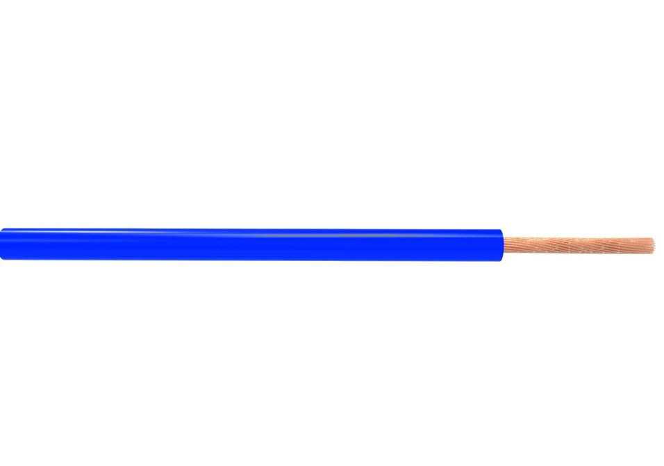 Product afbeelding Montagesnoer PVC H07V-K blauw 4mm