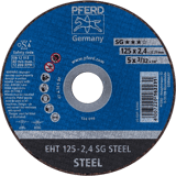 Pferd doorslijpschijf EHT 125-2,4 SG STEEL