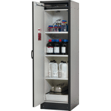 Kast Q-Cl-30 564x1947mm 1-deurs   zilver