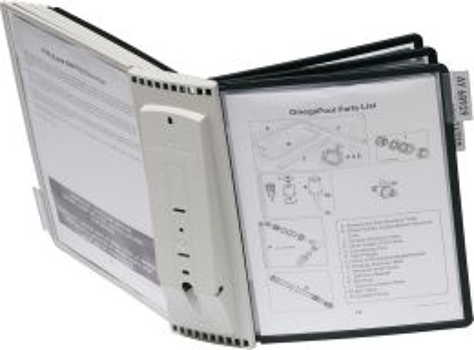 Product afbeelding Wandhouder SHERPA 10 zwart en grijs