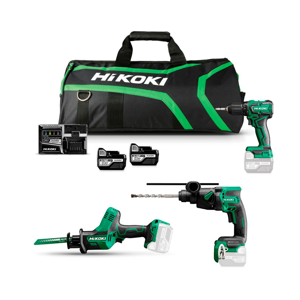 Product afbeelding HiKOKI accu machineset       KC18H4B-502