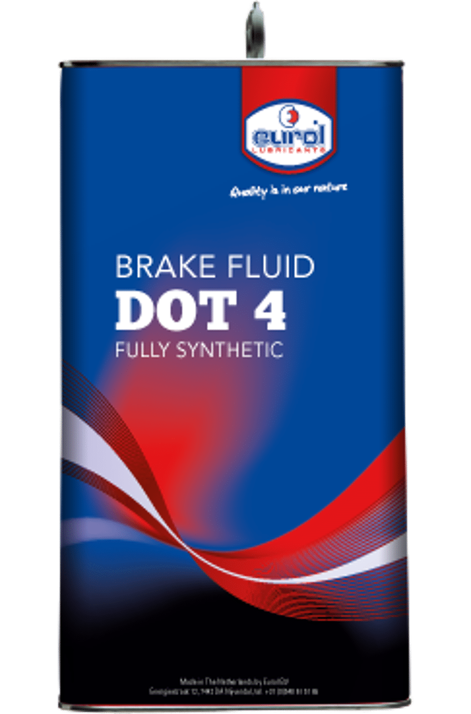 Product afbeelding Eurol remvloeistof DOT 4 5 l