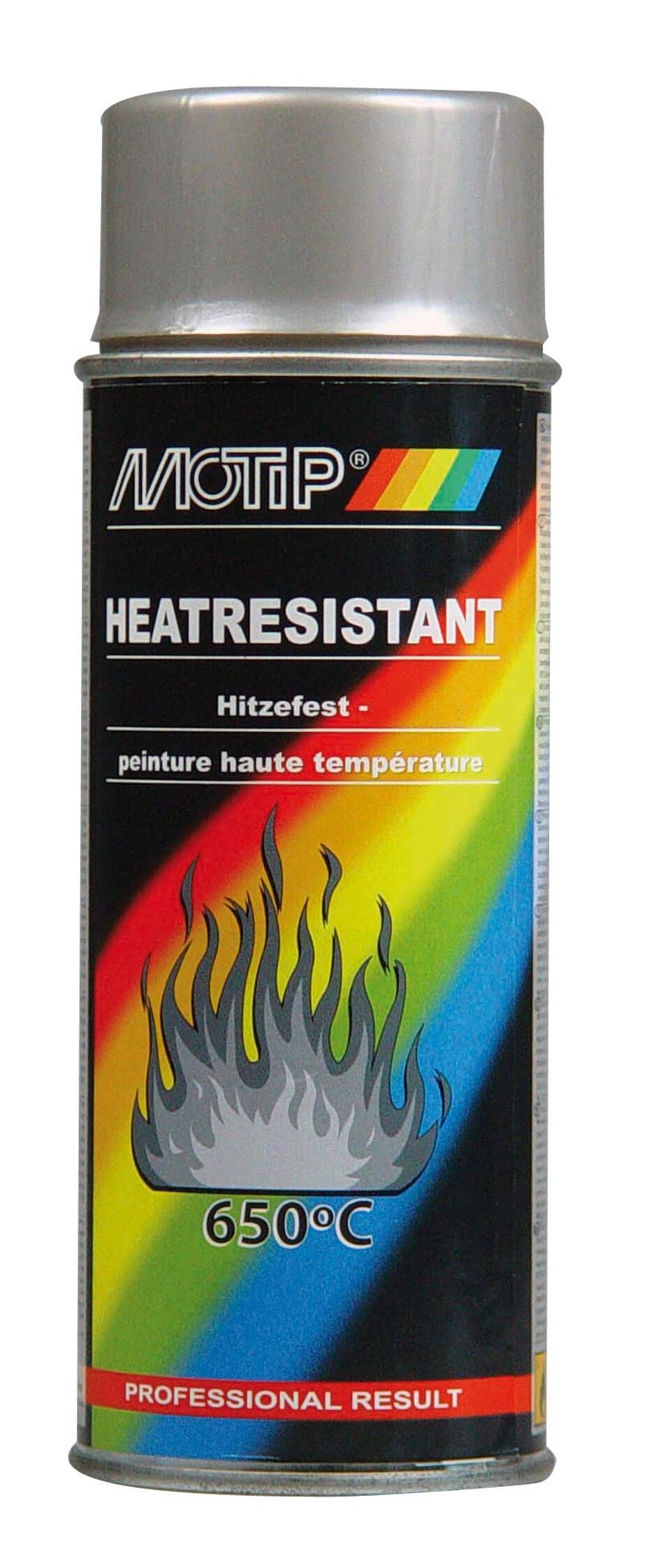 Product afbeelding MoTip hittebestendige lak zilver 400 ml