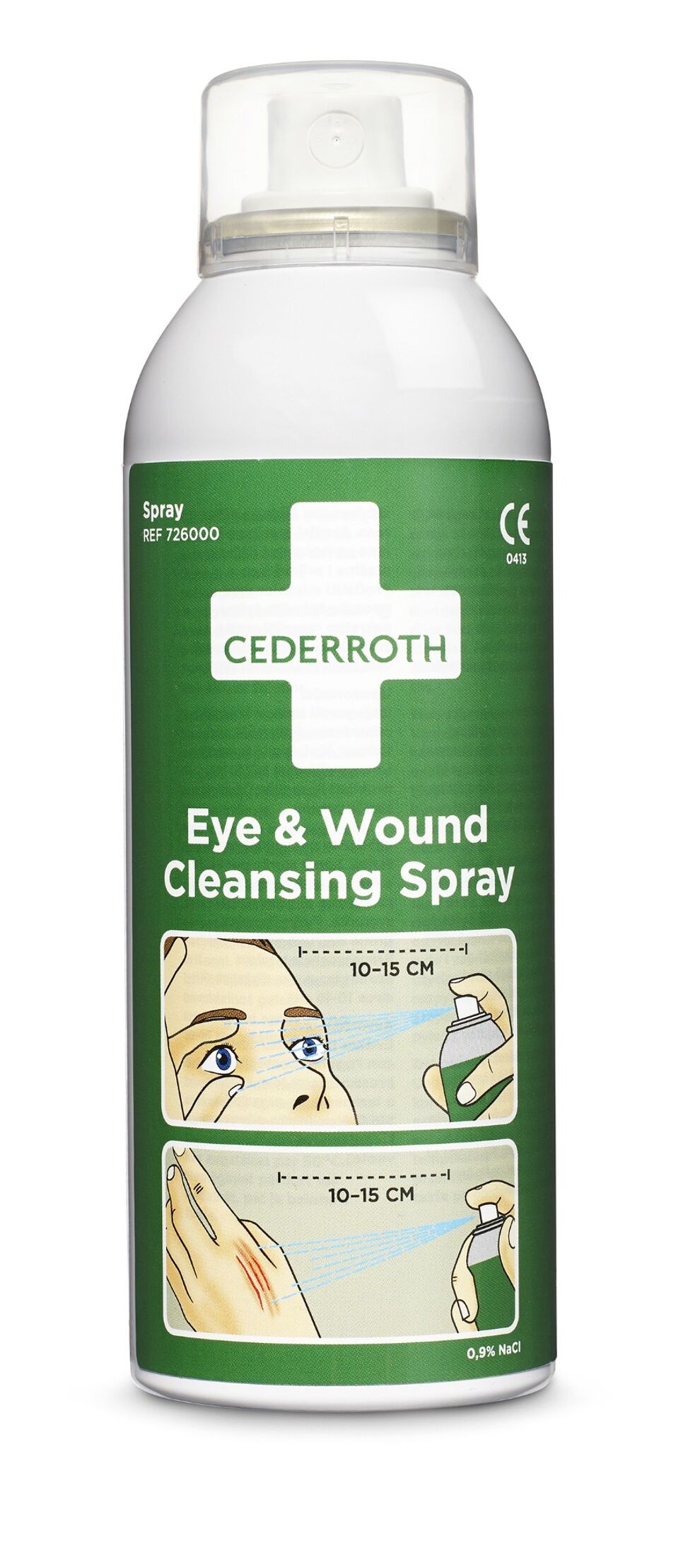 Product afbeelding Cederroth wond en oogspray 150 ml
