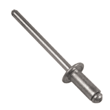 Blindklinknagels platbolkop alu/staal AD64BS 4,8x10,8mm