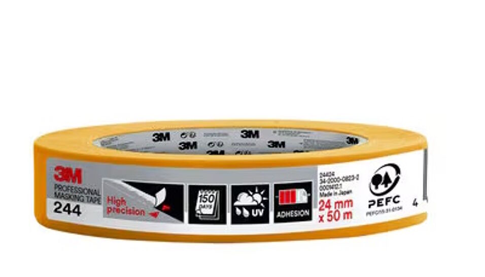 Product afbeelding 3M afplakband 244-24mm 50 mtr