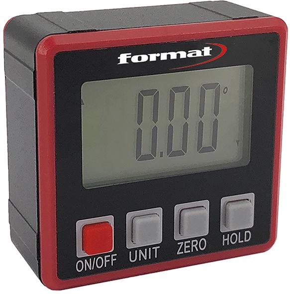 Format digitale hoekmeter box