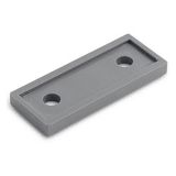 Onderlegplaat raamkozijn plastic grijs