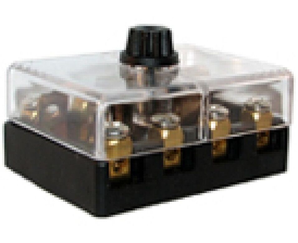 Product afbeelding Zekeringhouder tbv 4 keramische zekeringen