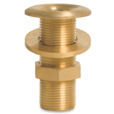 Doorvoerkoppeling nr.1121 messing 1/4"