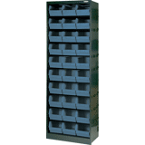 Stalen magazijnkast 659x391x1900mm
