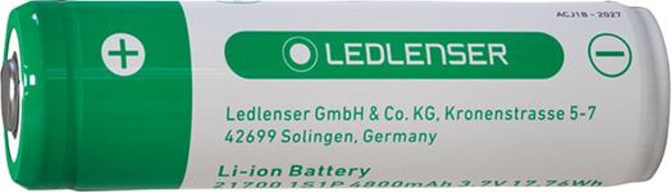 Product afbeelding Led lenser accu 3.7v 4800mAh