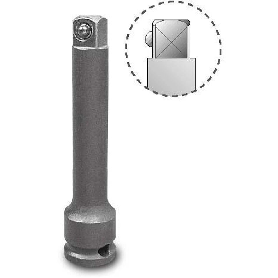 Product afbeelding Impact krachtverlengstuk 1/2"      125mm