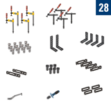 Demmeler toebehorenset D28-52000-710