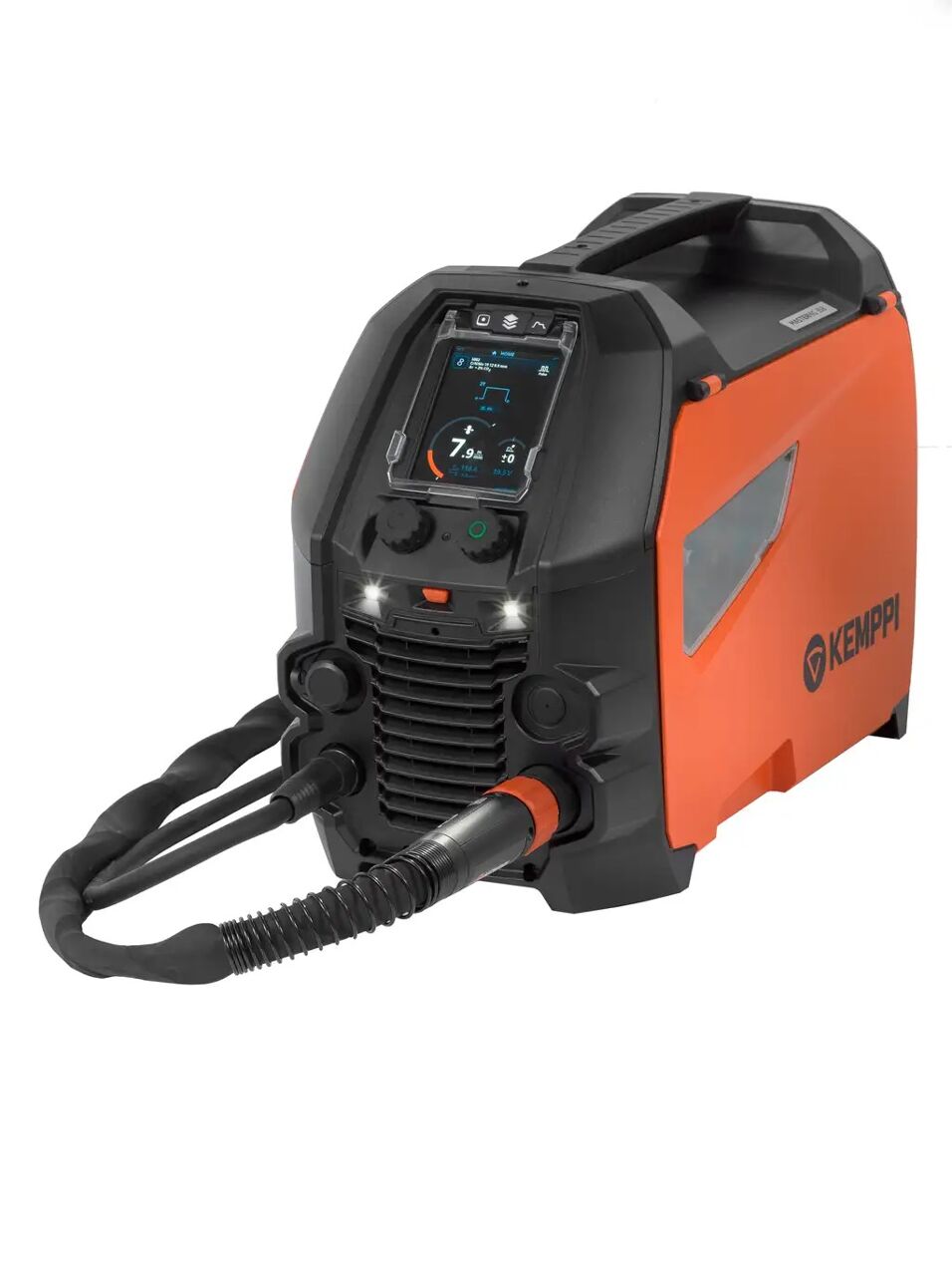 Product afbeelding Kemppi MIG/MAG lasapparaat master M 358G + lastoorts GXe 305 W 3,5m