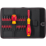 Wiha schroevendraaier/bitset VDE  18-dlg