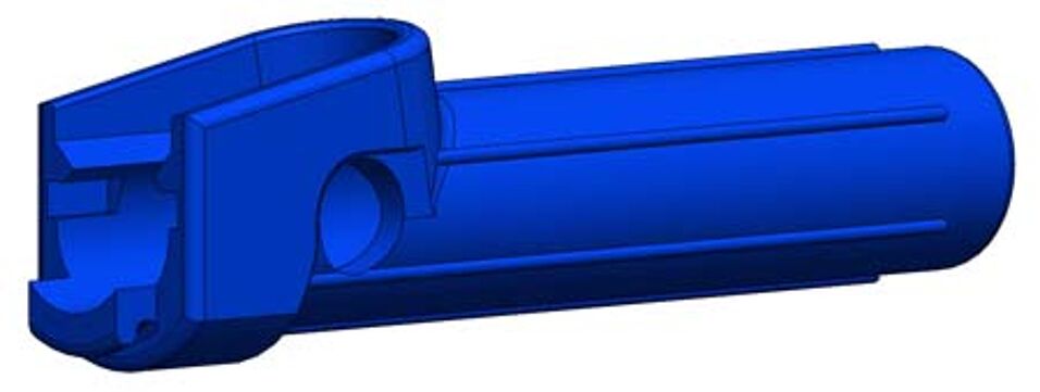 Product afbeelding Flair 600 handvat gutstang 060680630