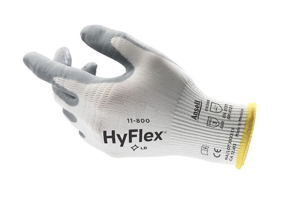 Product afbeelding Ansell handschoenen HyFlex 11-800 maat 9