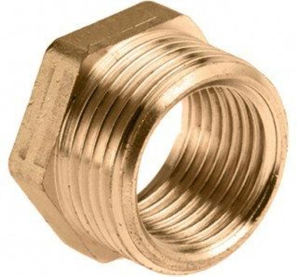 Product afbeelding Messing verloopring   1.1/2 x   3/4