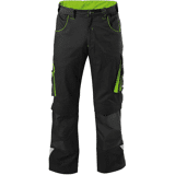 Fortis werkbroek 24 zwart/groen maat 52