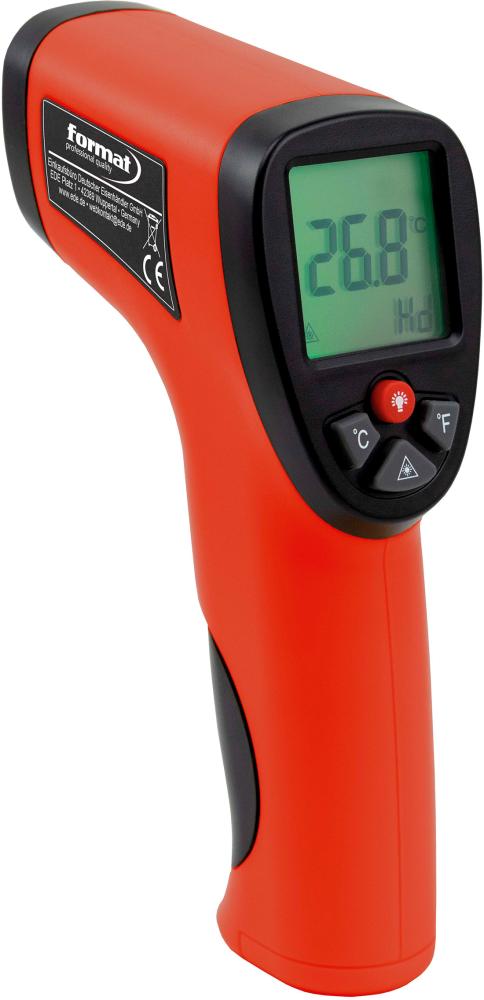 Format infrarood thermometer -50 tot 500 graden