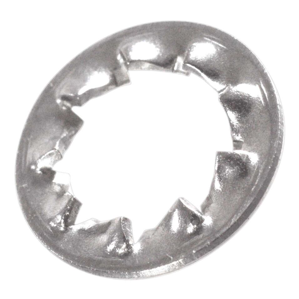 Product afbeelding Vlakke tandveerring met gesloten binnenvertanding DIN 6798 J Elvz - M8