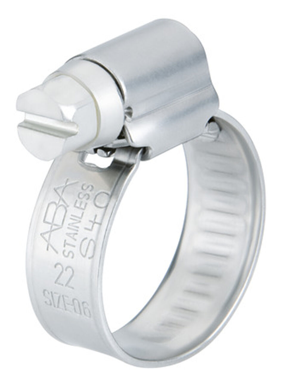 Product afbeelding ABA Nova slangklem SMS 12 mm W5 RVS 316 A4 19-28 mm