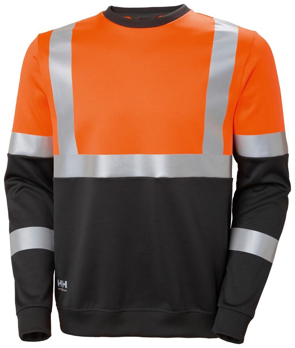 Product afbeelding Helly Hansen high-viz sweatshirt oranje m