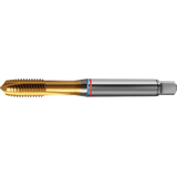 Format Machinetap voor doorlopende gaten HSSE PM TiN D376 ISO2/6H M4
