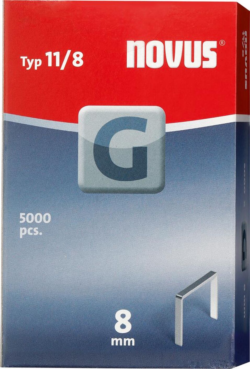 Product afbeelding Novus Platte nieten G Typ 11/8 vz à 5.000 st
