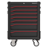 Format gereedschapswagen zwart/rood 2018