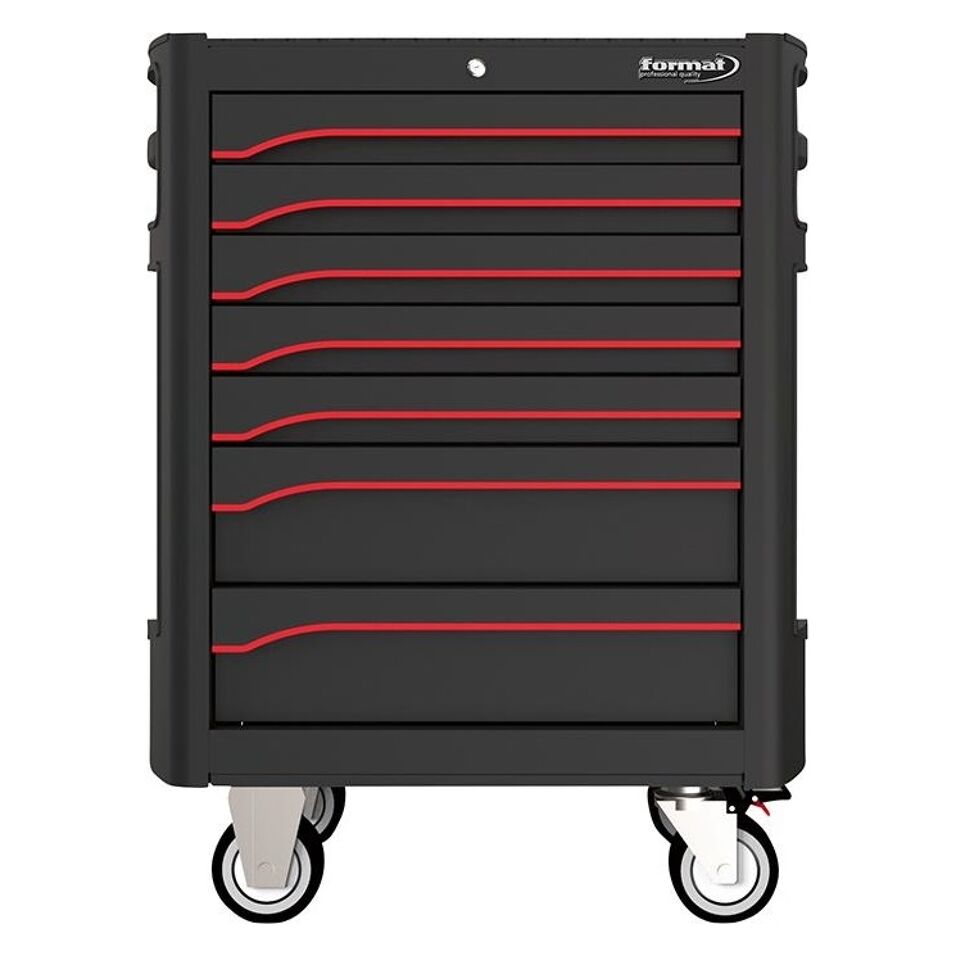 Product afbeelding Format gereedschapswagen zwart/rood 2018